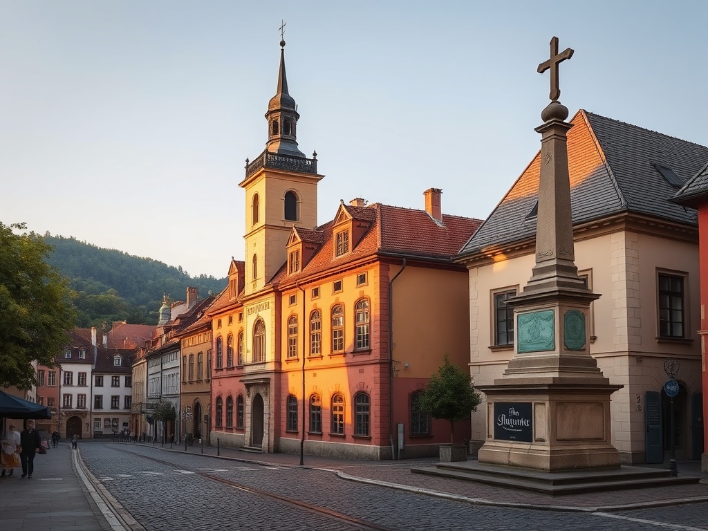 Ulice Dzierżoniowa i jego historyczna zabudowa, świadectwo bogatego dziedzictwa miasta